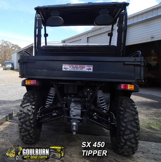 SX450 4WD EFI TIPPER - Goulburn Off Road Carts